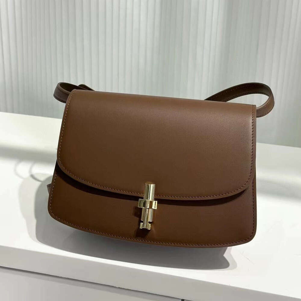 Women's Bags Top layer cowhide full leather small square niche design, light luxury new BOX tofu bag, single shoulder crossbody bag