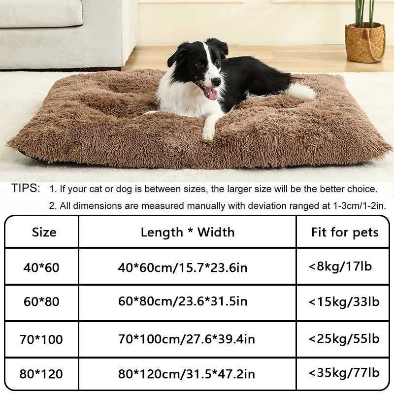 Soft Dog Bed House Soft Plush Best Pet Dog Bed for Dog Basket Pet Products Mat Cat Bed Cat Mat Animal Sleep Sofa X250412