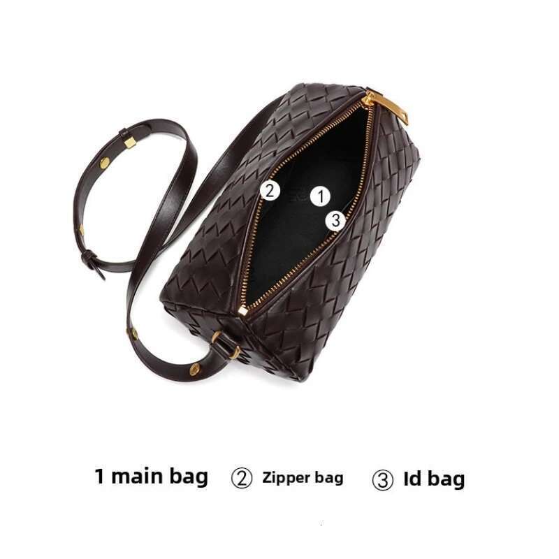2025 New Woven Camera Boho Cyder Shoulder Bag Minimalist Crossbody Purse For Women Trendy Underarm Handbag Unique