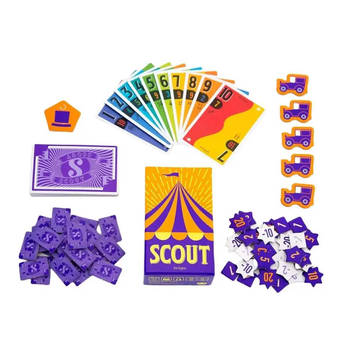 Scout Card Game Circus Scout Board Game 2-5 People Card Deck For Party C251114