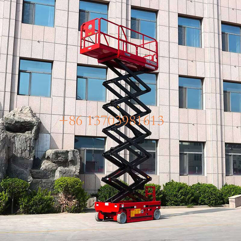 Electric Movable Scissors Lift Hydraulic Mobile Electric Scissor Lift Man Lift for Work Platform