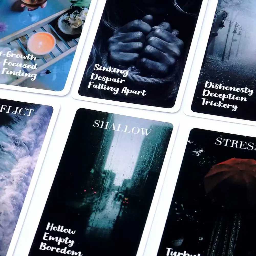 Hearts Hidden Secrets Oracle Cards Deck Situations Cards Glossy Twin Flame Deck Feelings Messages Deck Tarot Cards Board Game C251114