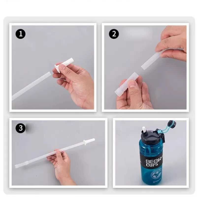 2 Liters Motivational Water Bottle With Straw Drink Bottle Large Capacity Fitness Jugs Portable Travel Sports Plastic Water CupW251114