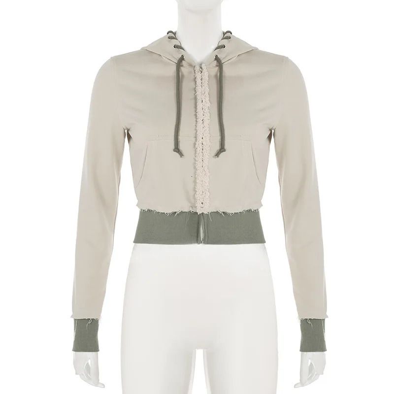 Hoodie Jackets Womens Two Piece Pant Sets Joggers Outfits Tracksuits Winter Bodycon Elegant Bandage Patchwork Hoodie Coat 250410