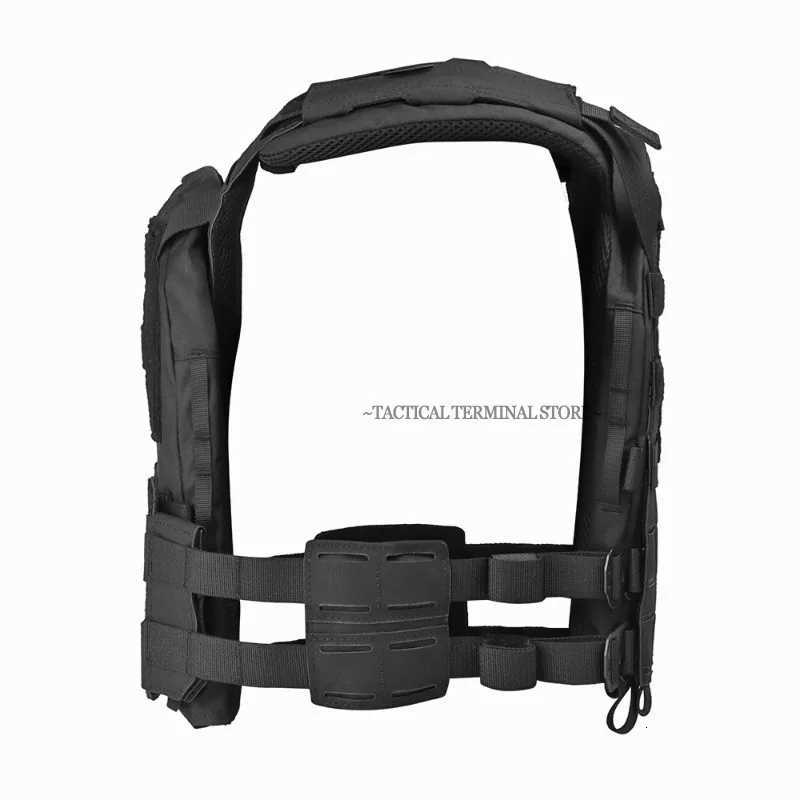 0-Zero Plate Carrier KZ Tactical Vest Lightweight MOLLE Airsoft Gear Quick Release Buckle Outdoor Adjustable Hunting Equipment XJ251114