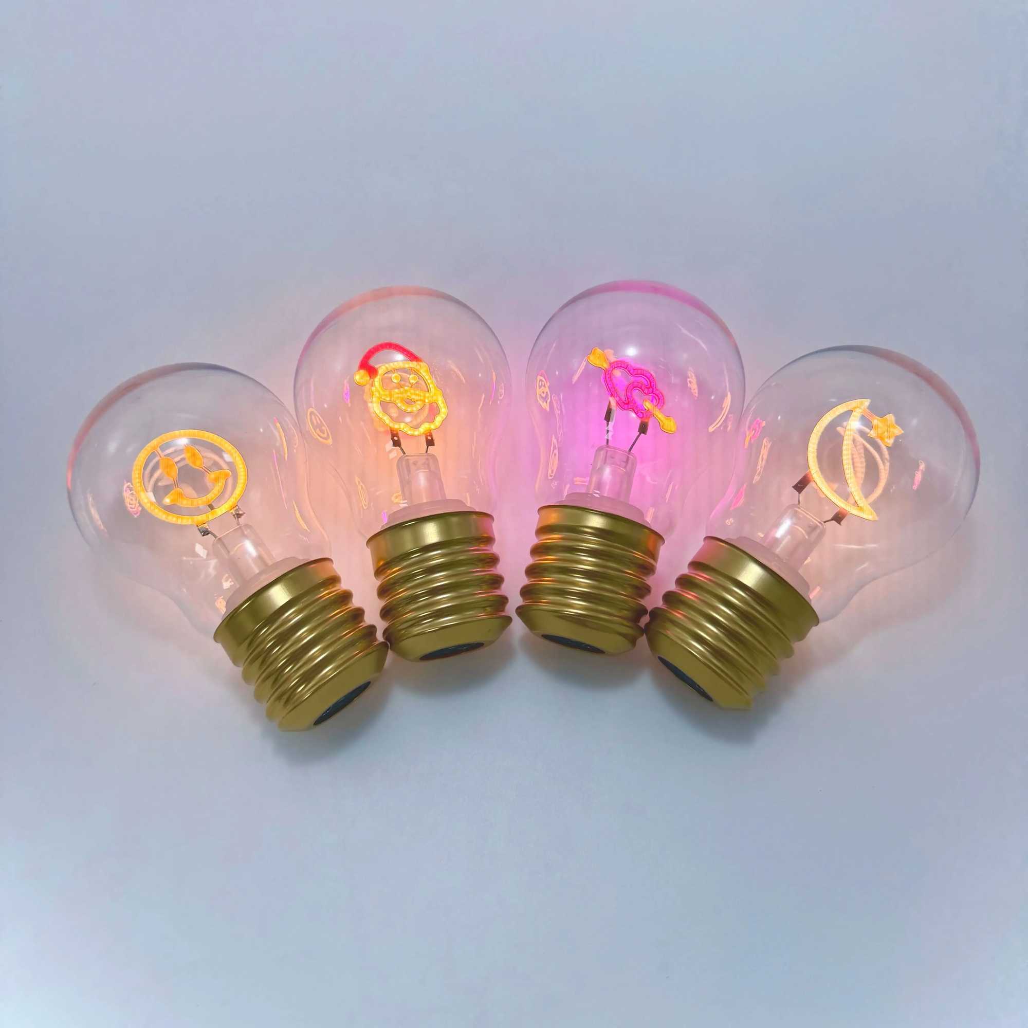 A70 Rechargeable Light Bulb Modeling Plasti Dimmable Creative Decorative Lamp Holiday Wedding Christmas Decor For Pendant Lamp C251115