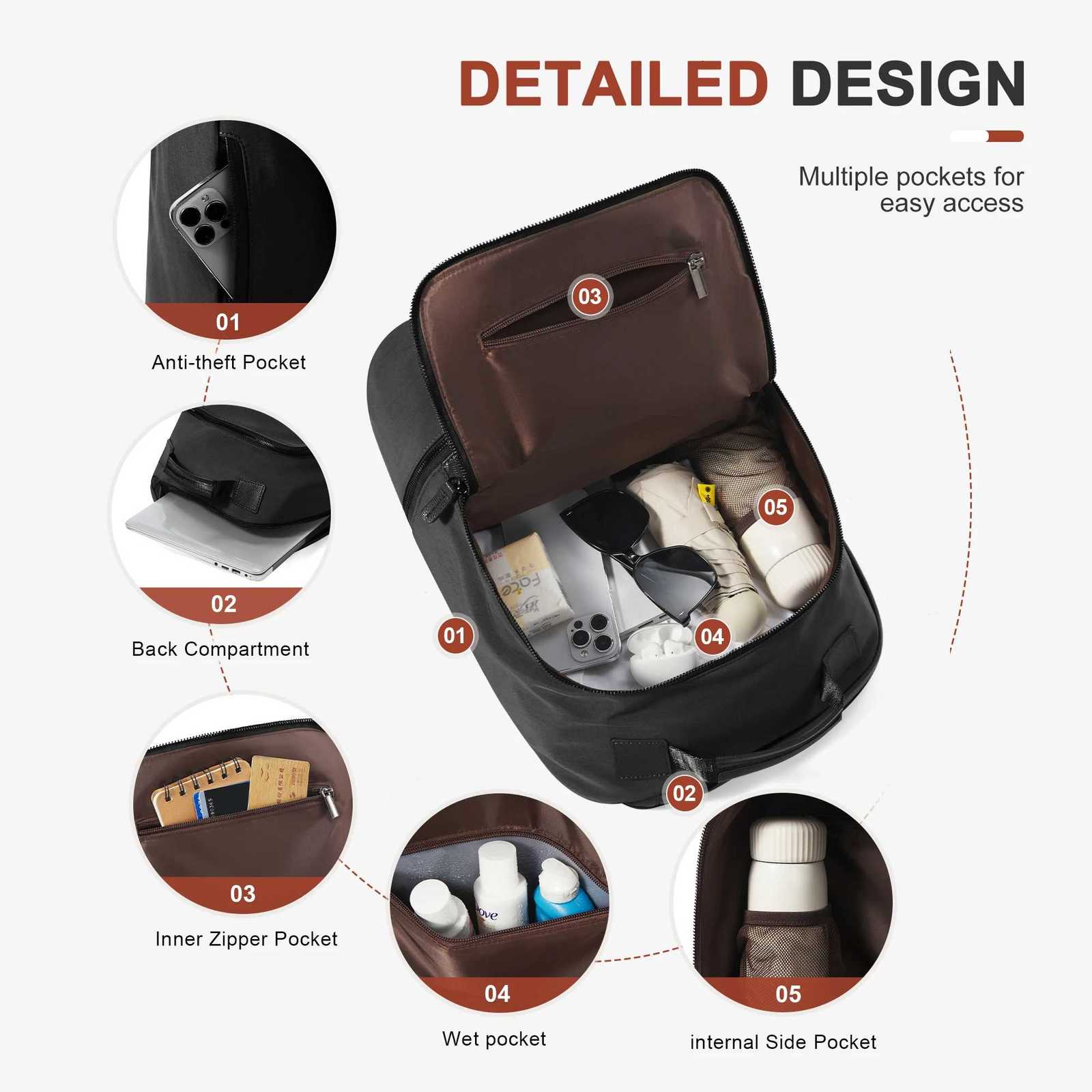 Women Backpack adult female backpack with Shoes Compartment Travel Backpack Waterproof Sports Backpack Gym Backpack Laptop BagW251114
