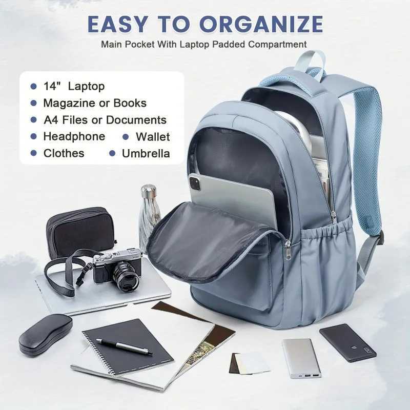 Backpack for Female College Students High School Girls Middle School Girls Versatile Suitable for Boys Daily Outdoor UseW251114