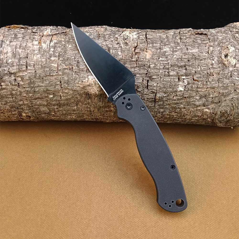 C81 Pocket Folding Knife CPM-S30V Blade G10 Handle Outdoor Military Tactical Survival Knife Hunting Self Defense EDC Tool Z250415