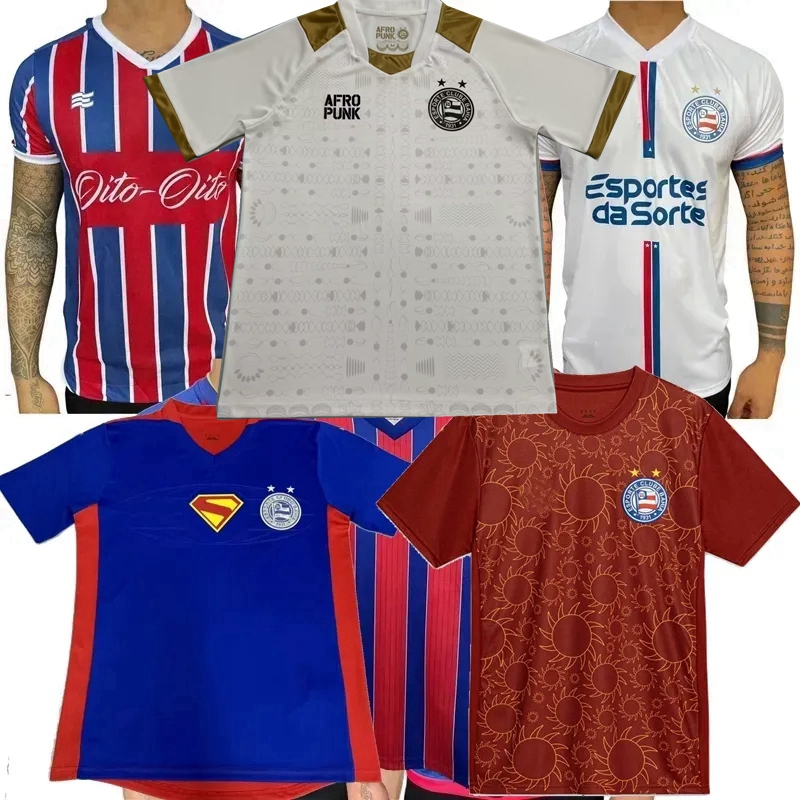 2024 2025 2026 EC Bahia soccer jerseys E.RIBEIRO ERICK M.ARAUJO ALEXANDRE YAGO ADEMIR JOSE CAULY L.RODRIGUEZ WILLIAN 25 26 football shirt