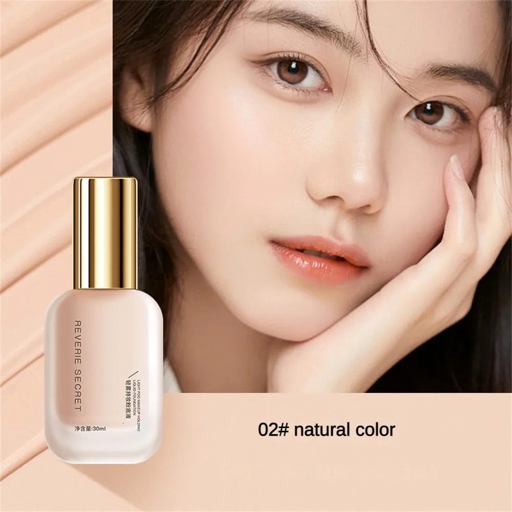 30ml Matte Face Base Makeup Waterproof Long Lasting Liquid Foundation OilControl Concealer il makiage 240220