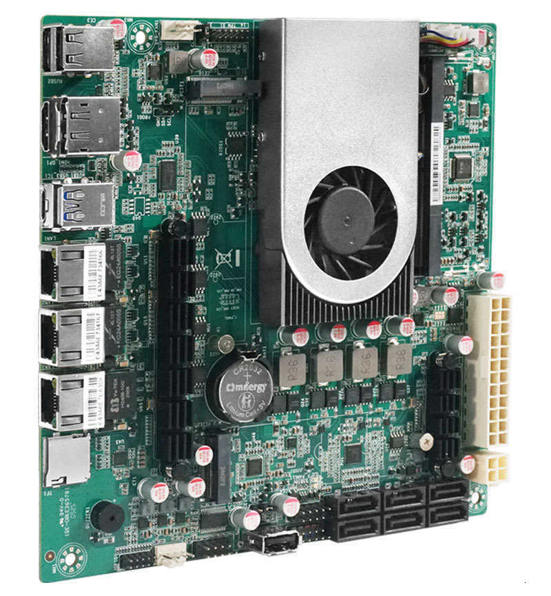 N150 NAS motherboard with exclusive integrated motherboard 12th generation, 6-socket, 10G 100G network card, DDR5, n10 X250602