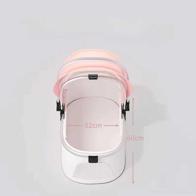 High appearance pet cart detachable and multifunctional lightweight foldable and portable pet cart X250415