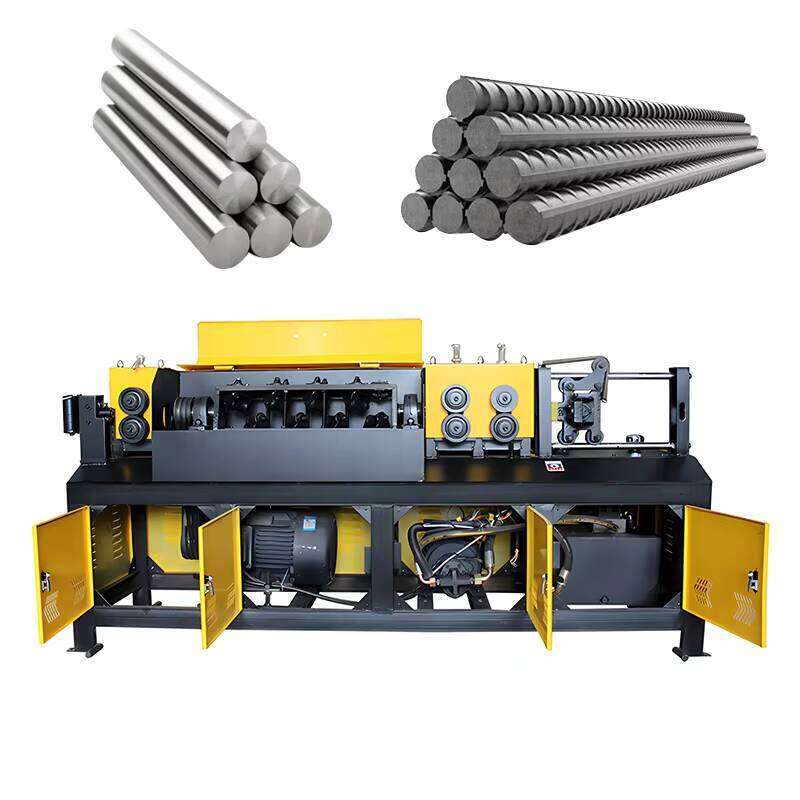 Multifunction Automatic Stirrup Square Tube Angle Steel Straightening Machine