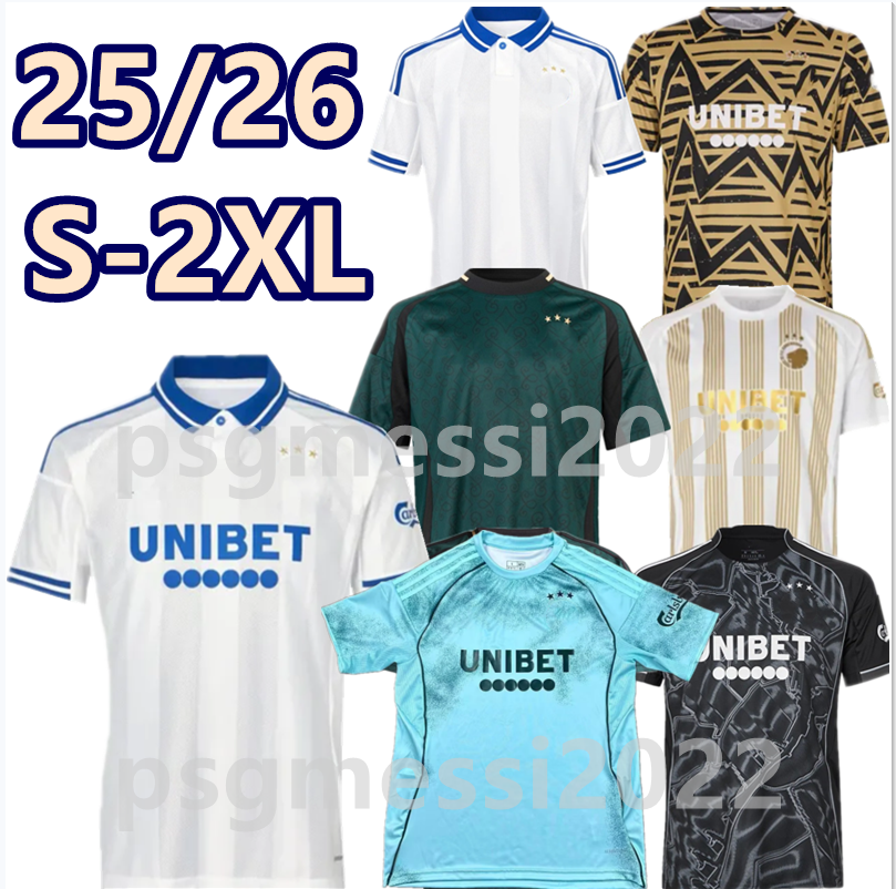 S-4XL 2025 2026 FC Copenhagen ROBERT soccer jerseys kit HUESCAS HATZIDIAKOS GABRIEL DIKS LERAGER MATTSSON DELANEY CORNELIUS CLEM uniform men's set football shirt