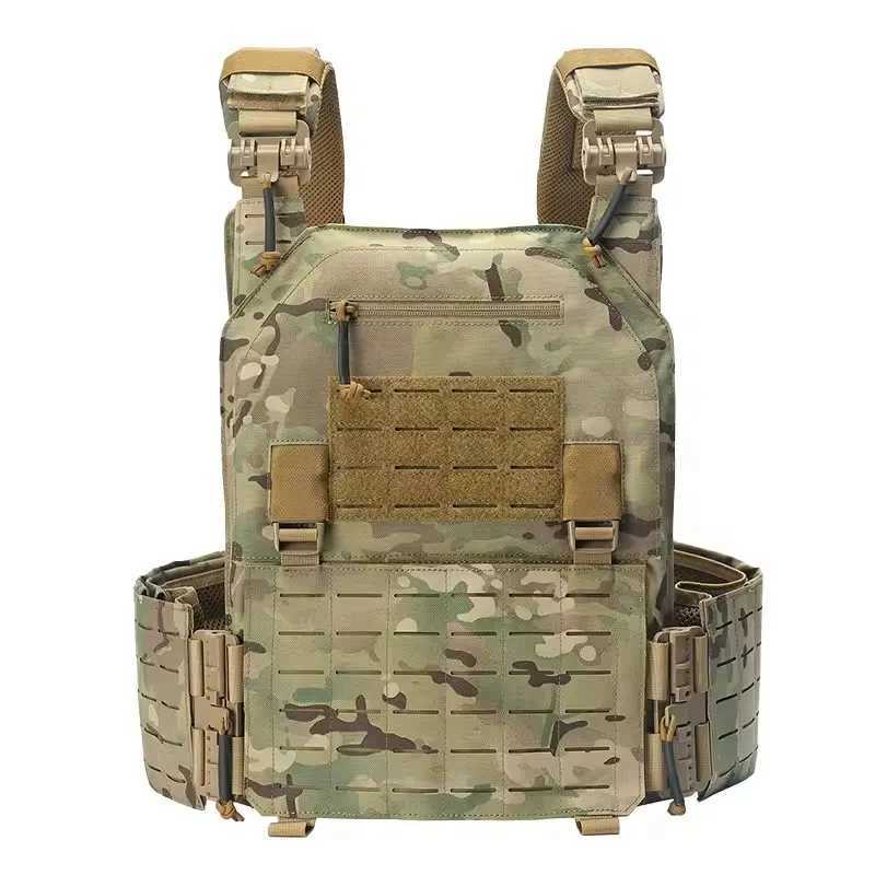 YAKEDA 900D Wear-resistant Quick-release Laser-cut MOLLE System Outdoor Hunting Training Tactical Vest Made of Nylon Material XJ251114
