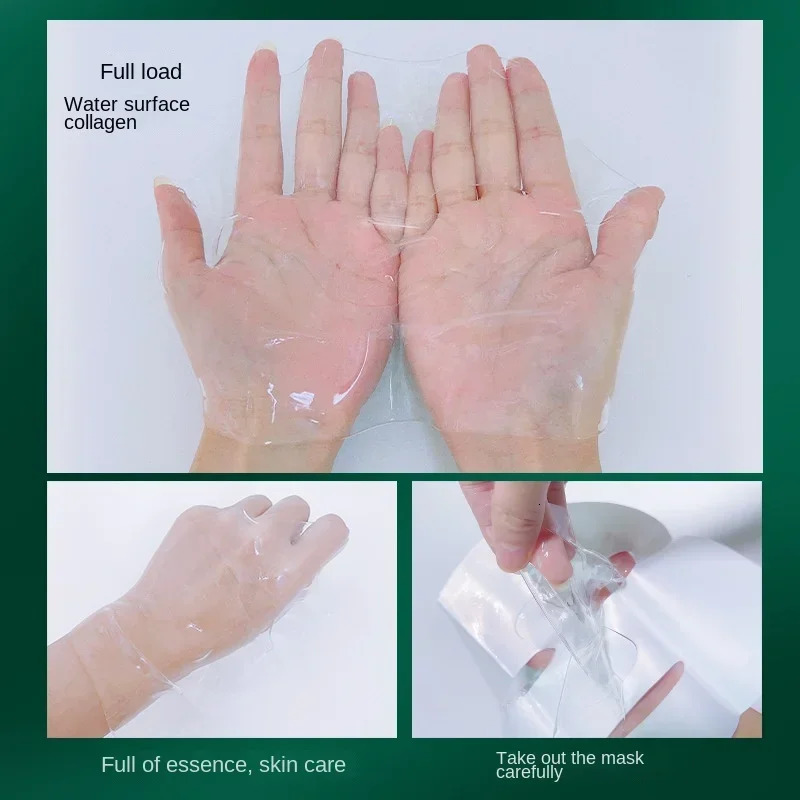 Tiktok Seaweed Collagen Filling Crystal Mask Replenishing Fruit Jelly Skin Transparent Mask Skin Care Masque 250414