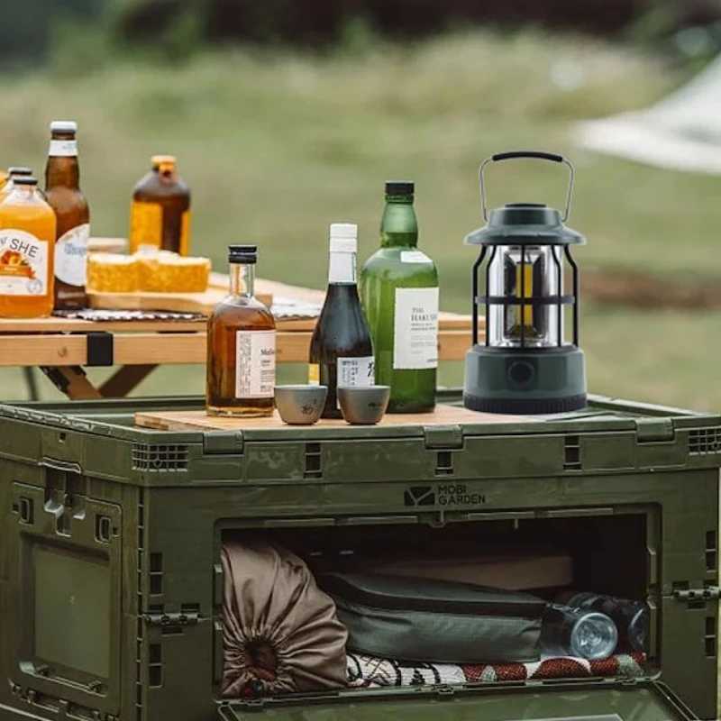 New camping lights outdoor camping lights tent lights portable horse lantern gifts Ningbo retro charging camp lamp M251115