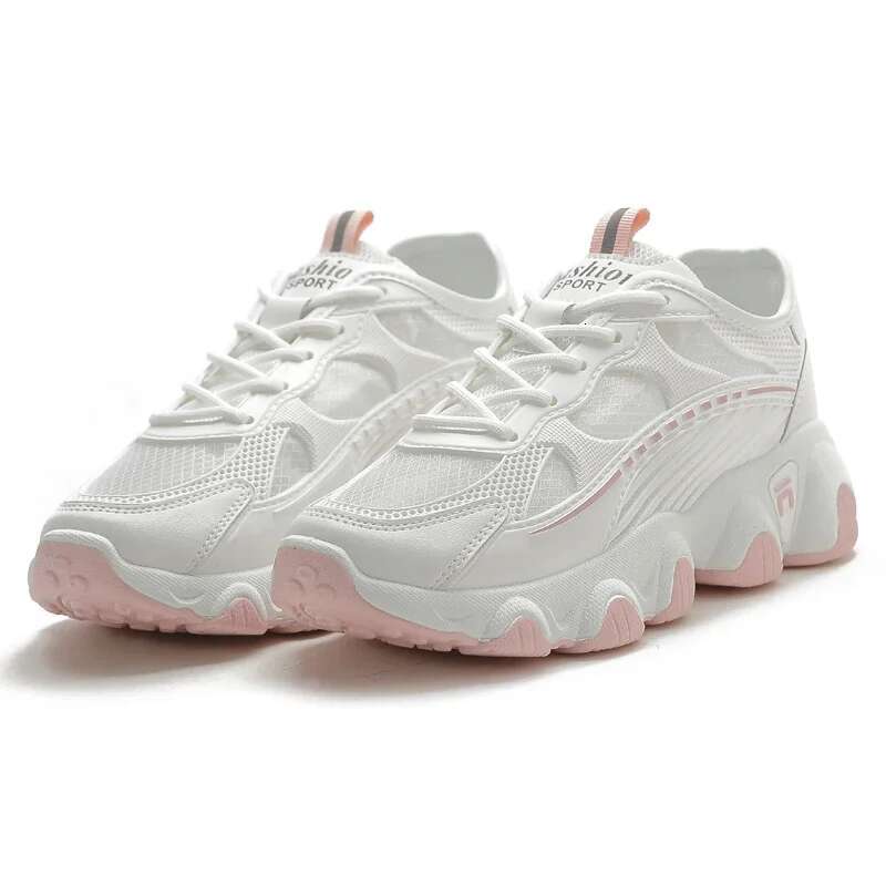 2025 Summer New Designer Fashion Women's Casual Sports Shoes Mesh Breathable Sports Running Comfortable Walking Shoes