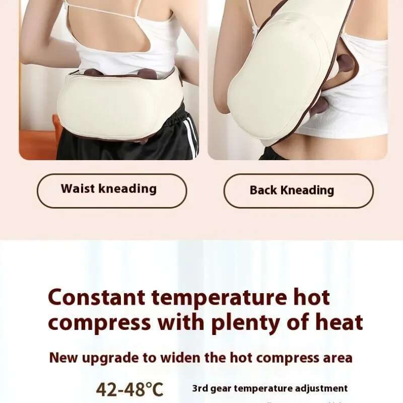 Dredge Hot Compress Electrical Neck Shoulder Body Massager Heated Kneading back Massage hine Relieve