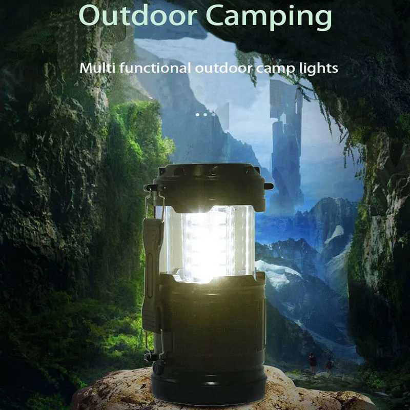 Mini Tent Lamp LED Portable Lantern Telescopic Torch Camping Lamp Waterproof Emergency Light Outdoor camping available M251115