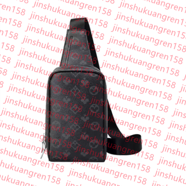 M30741 outdoor Slingbag Men's Chest Bag Black flower bags Womens Old Flower Waist Bags designer purse louvis cross body men luxury tote handbag Man Purse