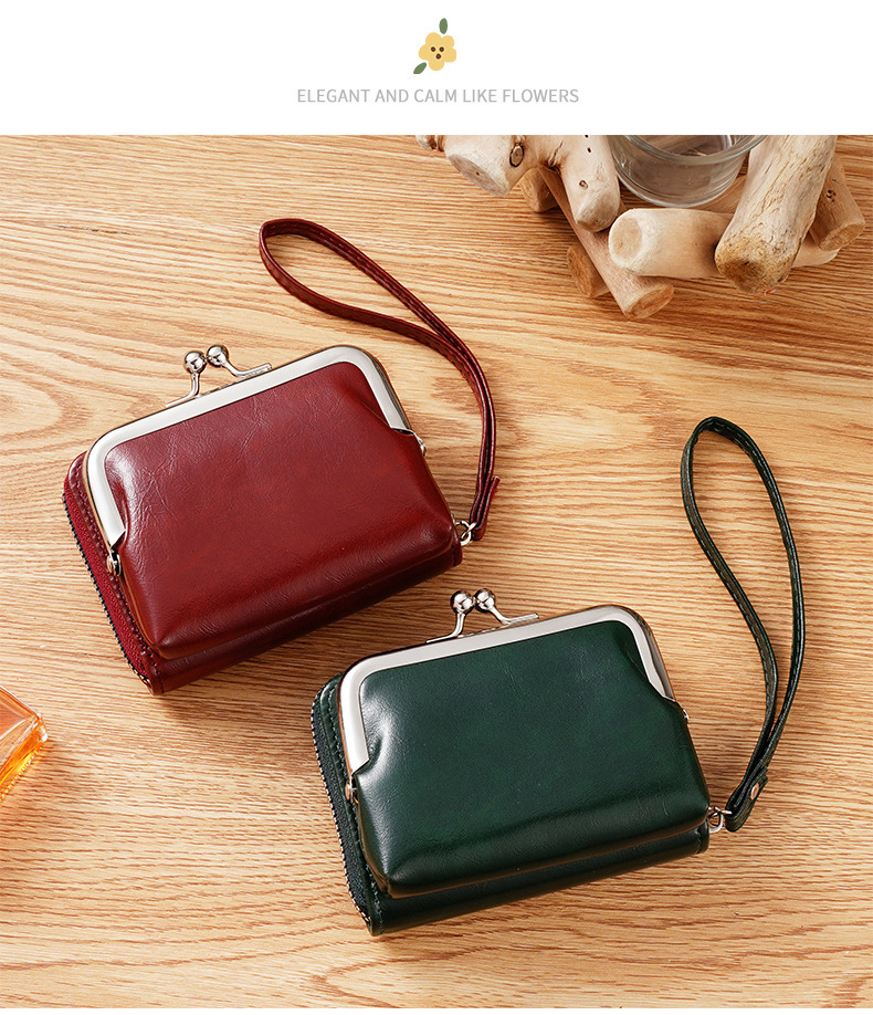 Chic Zip Coin Purse for Women - Classic Aesthetic Meets Modern Convenience