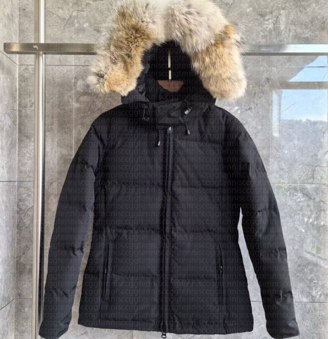 Women Down jacket Puffer jacket With Fur Hooded Jacket Real Fur Big Parkas Windbreaker goosejackets Winter Outdoor Warm Coats