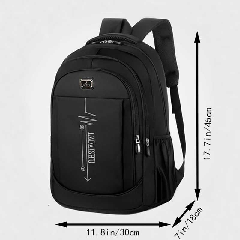 Mens double-shoulder bag business computer bag large capacity travel bagW251114