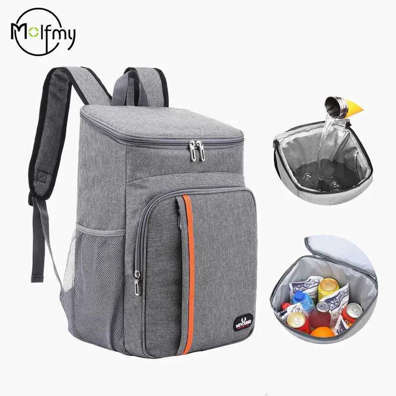 Mens Backpacks Portable Thermal Waterproof Bag Durable Waterproof Cooler IceCase Camping Picnic Backpacks Icebox Mochilas BolsaW251114