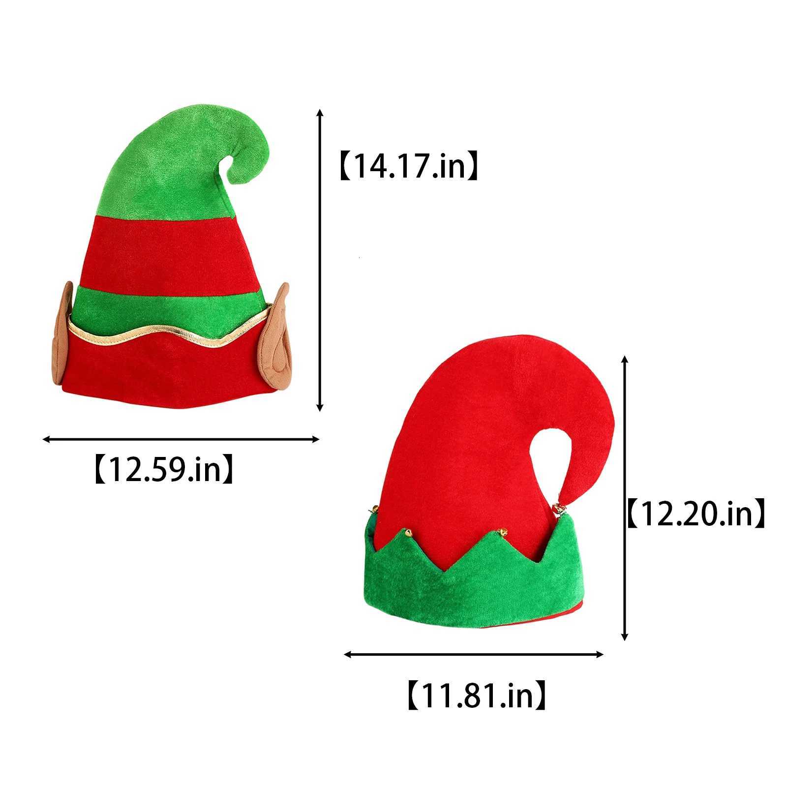 1pc Funny Christmas Hat Unisex Fashion Classic Comfortable Christmas Hat Christmas Party Dress-Up Accessories for Gift Y251115