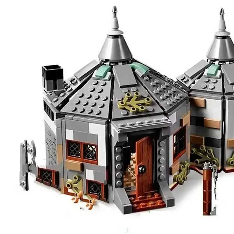 Hagrid Cabin Buckbeak Rescue 496 pieces 75947 building block set for boys and girls childrens toys adult birthday gifts M250415