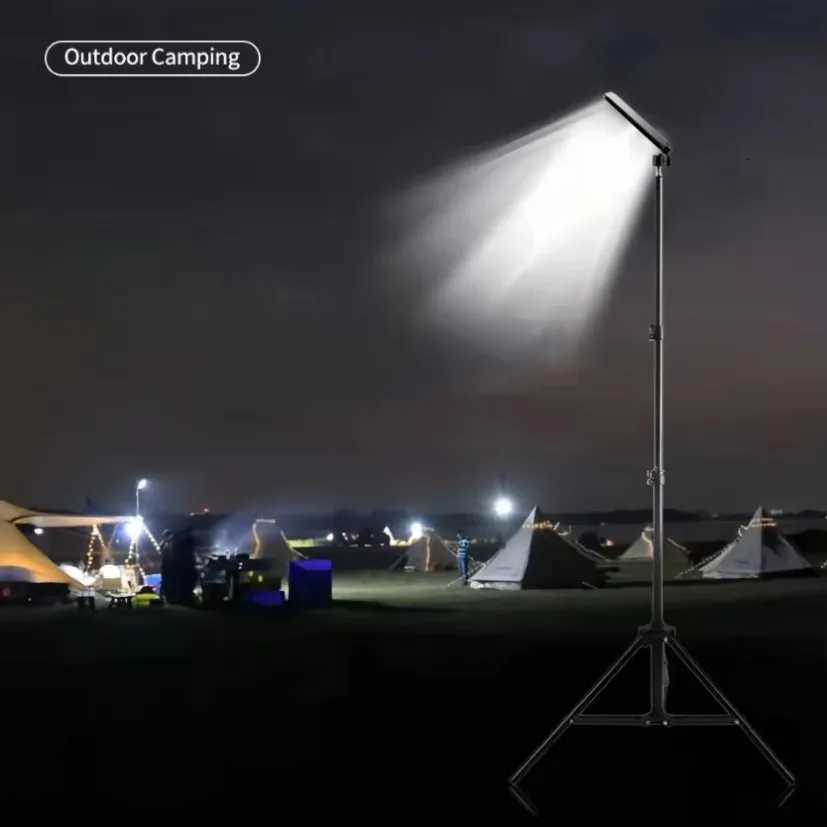 Portable Outdoors Led Work Light USB Tripod Camping Lamp Spotlight SMD Telescopic Pillar Lamps Collapsible Outdoor Picnic Light M251115