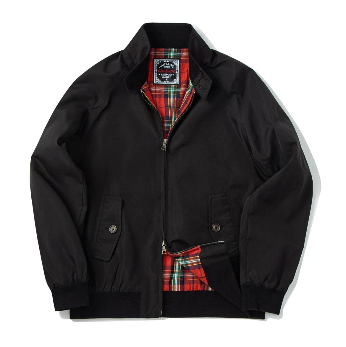 Mens retro thin workwear jacket G9 windproof motorcycle jacket with exquisite details and textures. 250415