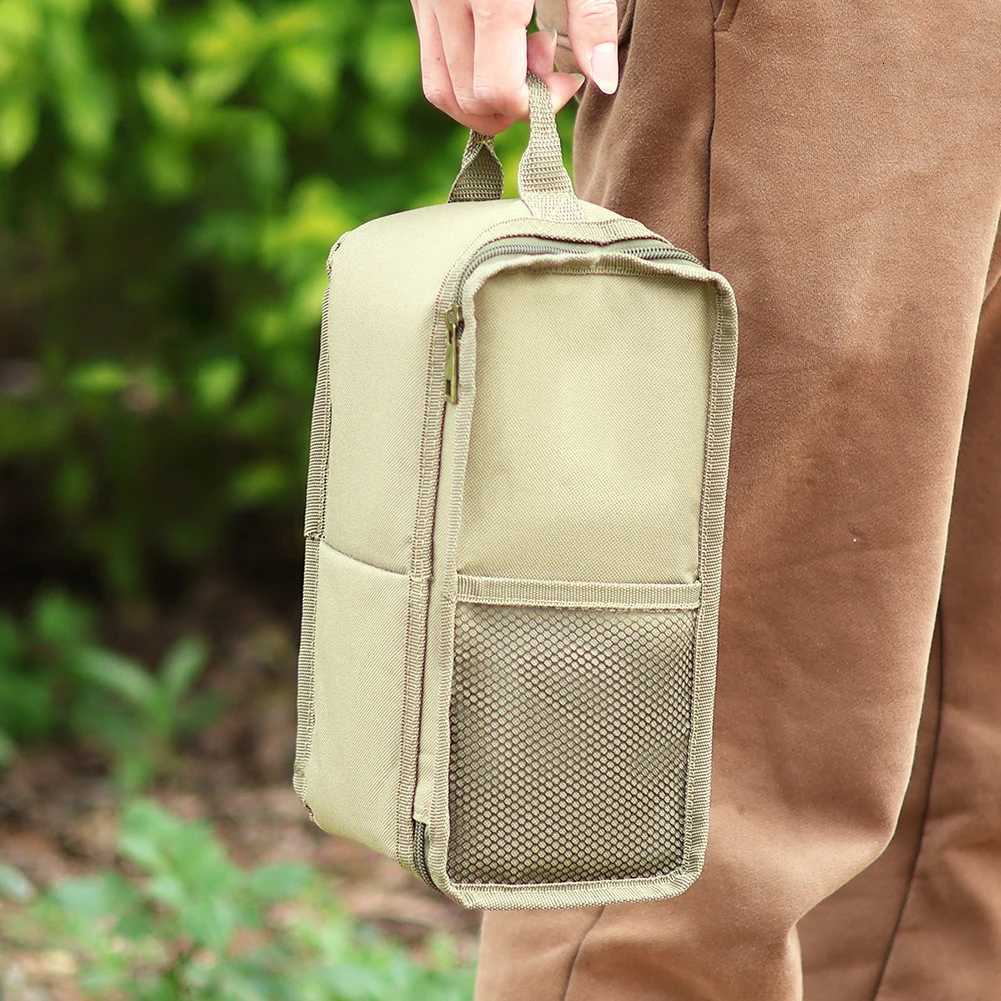 Kerosene Lamp Storage Bags Camping Lantern Storage Pouch with Pockets Easy To Carry Outdoor Hiking Tools Protector Cover Bags M251115