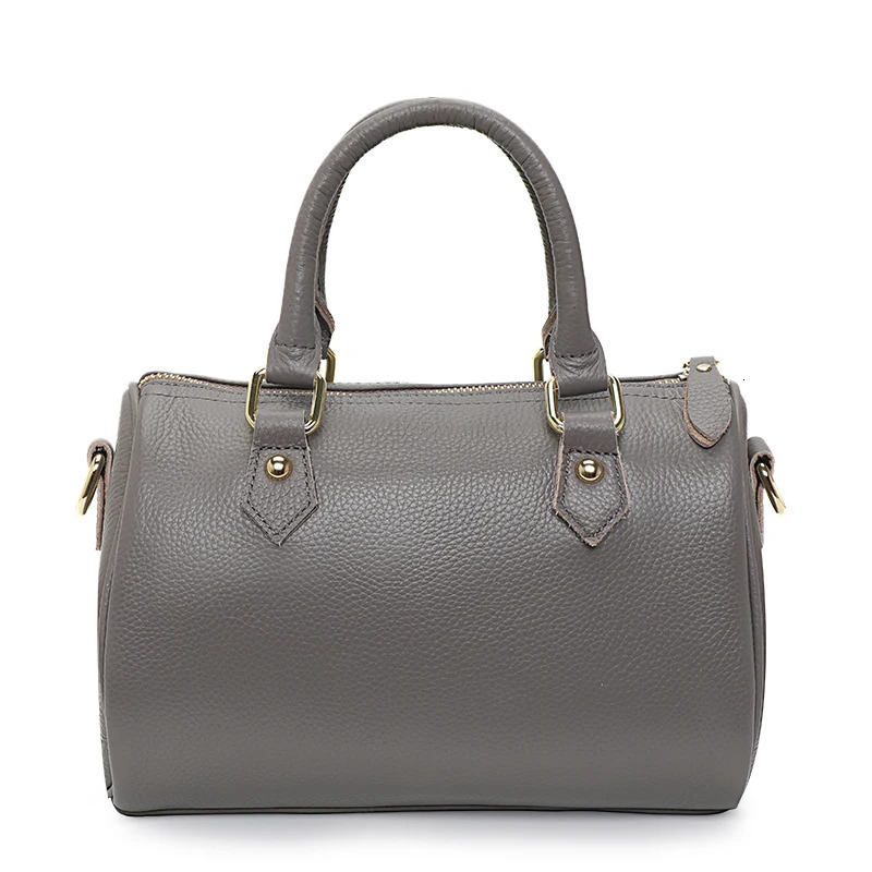 Aidrani Fashion Simple Cowboy Womens Handbag Grey Casual Daily Edition Cross Shoulder Bag 250410