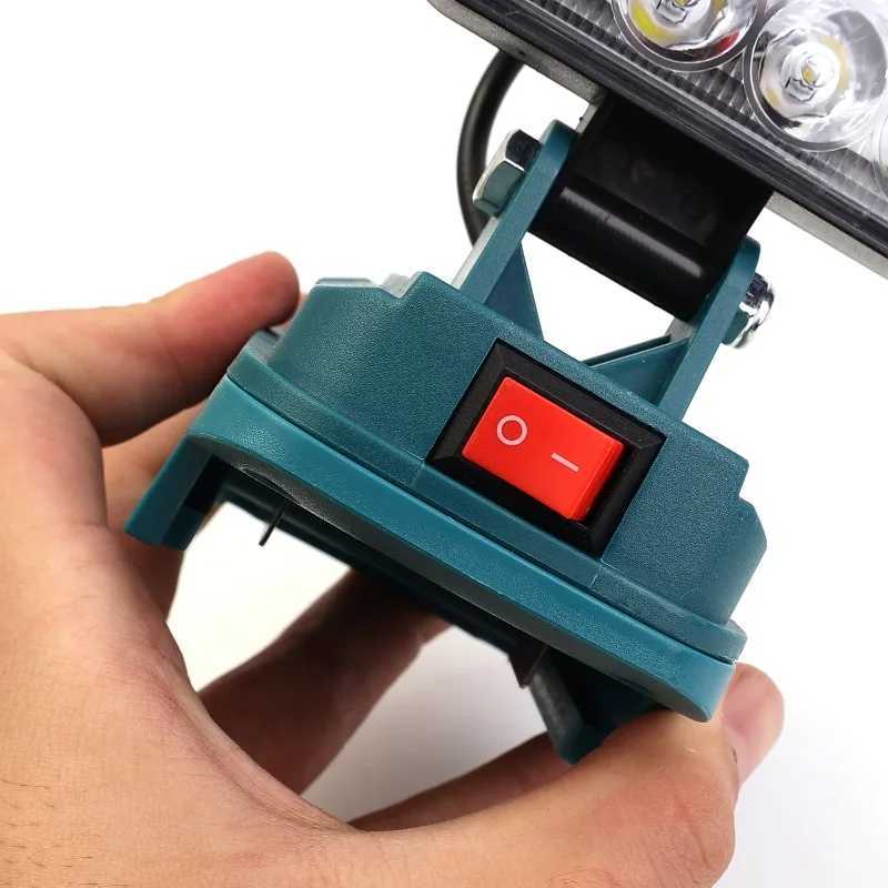 Outdoor 144V/18V LED Work Light Lithium Battery Lanterns Flashlight Camping Lamps Emergency Lighting Long-lasting Illumination M251115