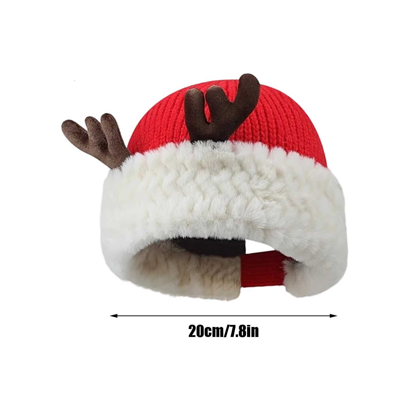 Christmas Hat Knitted Wool Hat Suitable For Christmas Party Home Festival Clothing Props Christmas Hat Cute Adult Kids Soft Bean Y251115