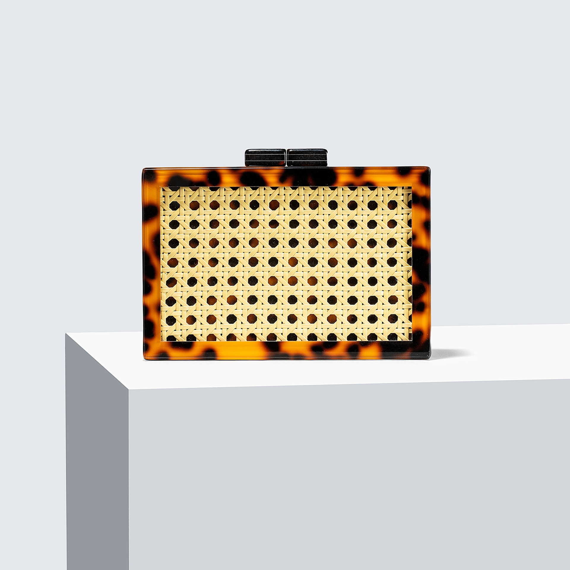 Womens New Fashion Green Vine Weaving Acrylic Dinner Bag Single Shoulder Oblique Cross Banquet Handbag