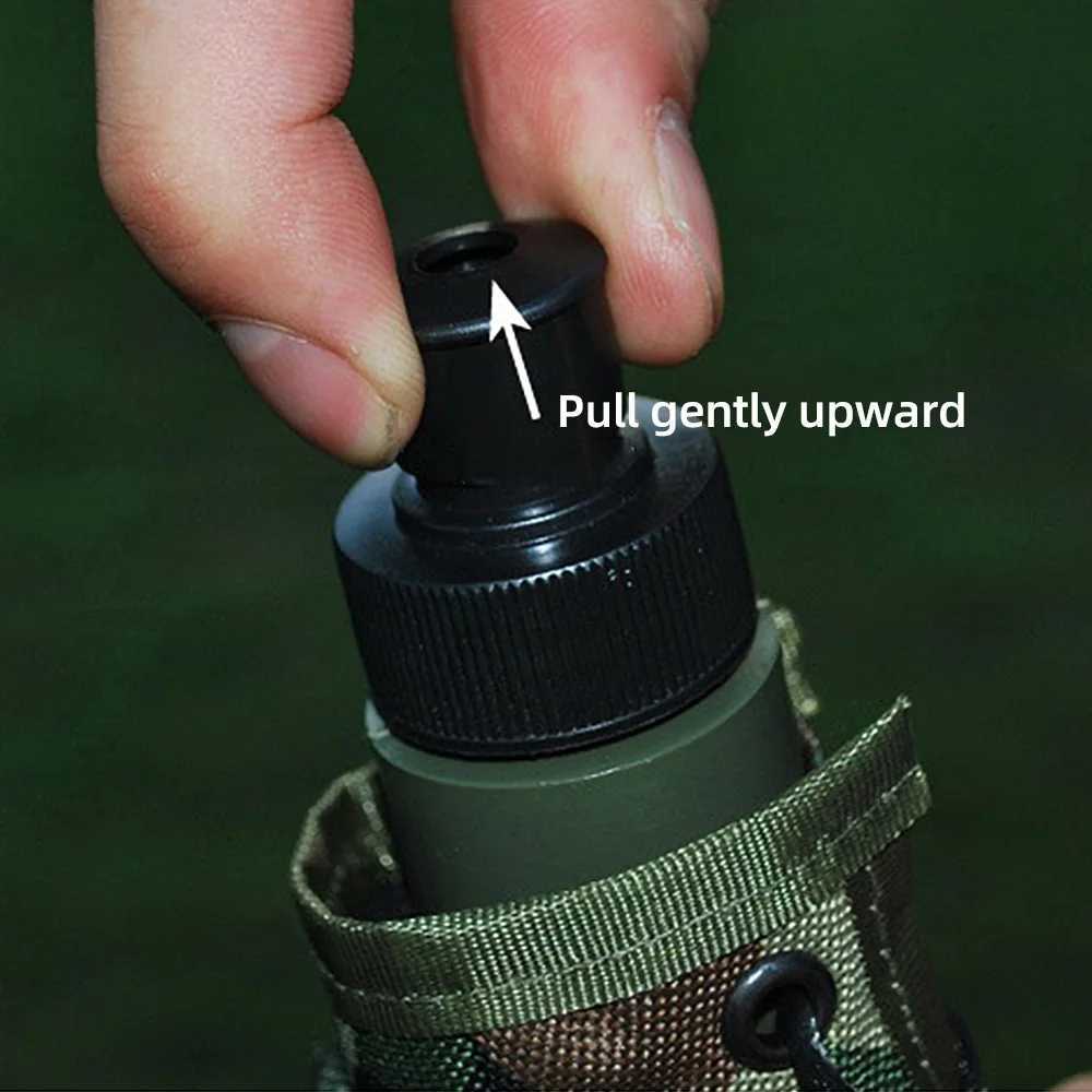 Outdoor Water Bottle 800ml Water Kettle Sports Bottles with Shoulder Strap for Hiking BackpackingW251114