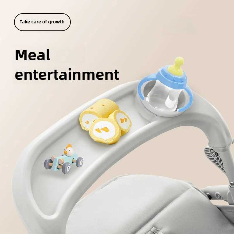 The newly upgraded handcart features a high view bidirectional push-pull rod allowing for sitting and lying down shock absorption and easy portability