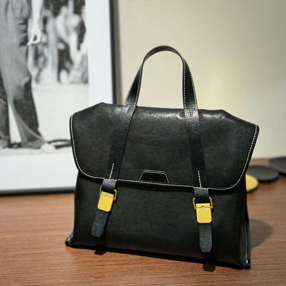 Mm Women's Bags Travel Made Of Vegetable Tanned Cowhide, Single Shoulder Crossbody Bag For Commuting, High-End Briefcase, Large Capacity Backpack