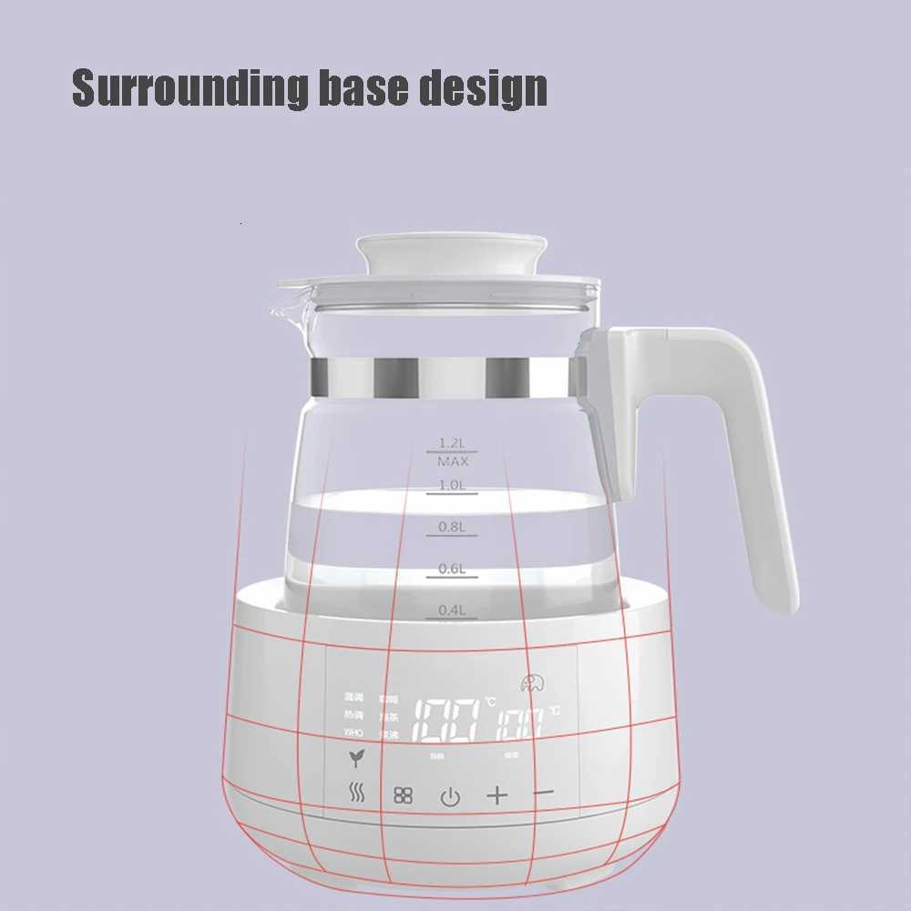 12L Electric Water Kettle Infant Thermostatic Milk Regulator Baby Kettle Keep Warm 24 Hours Smart Insulation Pot Milk Warmer Y251114