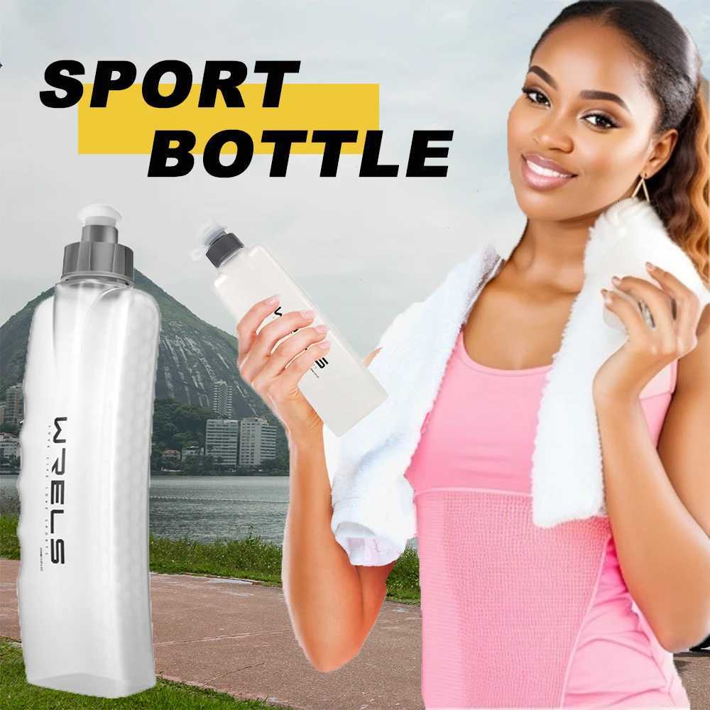 WRELS 350ml Sports Water Bottle Gym Cycling Cup Portable Fitness Outdoor Running Cycling Bicycle Kettle Water Bottle SportsW251114