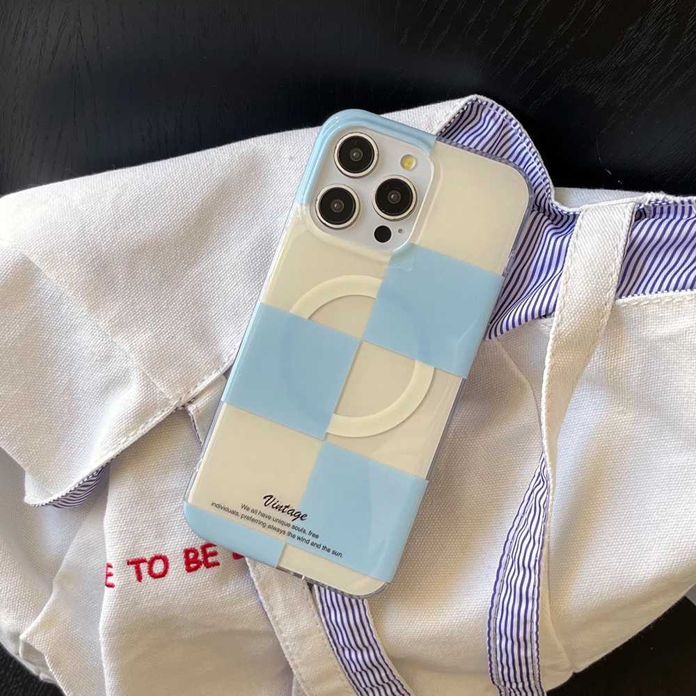 3D Cute Striped Black for Magnetic Holder Phone Case for iPhone 17 16 15 14 Pro Max 13 Mirror Back Cover for Women Girl J251202