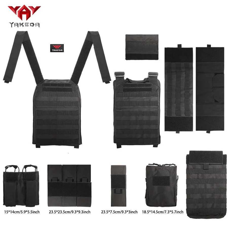 YAKEDA Multi-functional Training Vest MOLLE Outdoor Camouflage Training Vest Training Equipment XJ251114