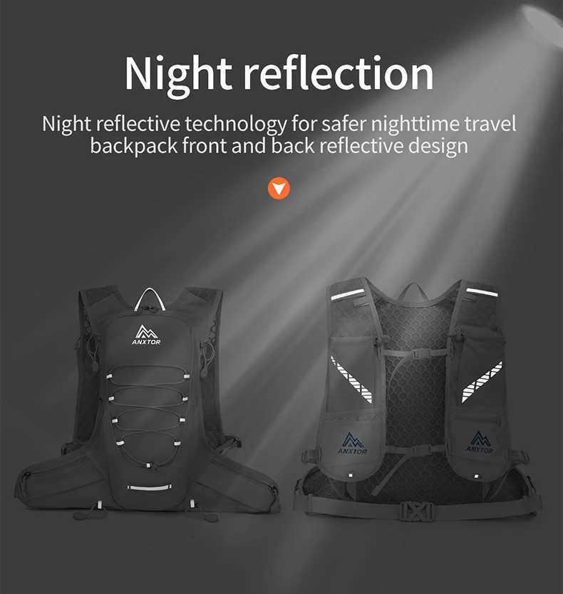 Outdoor lightweight backpack trail running backpack cycling bag mountaineering backpack hiking backpack hydration backpackW251114