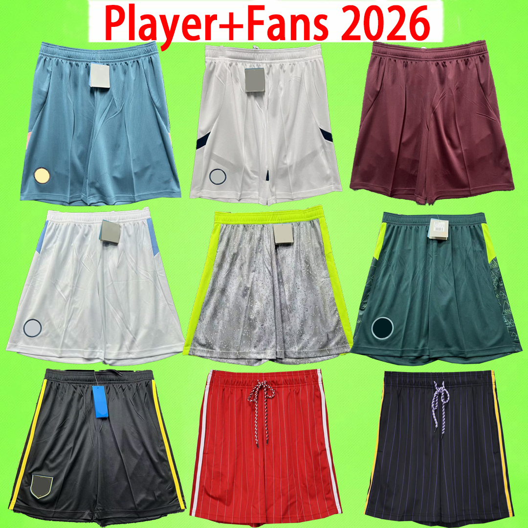 Icon New + Retro Fans Player version HAALAND ALVAREZ soccer shorts 25 26 27 GREALISH FODEN MAN citys football pants home away third fourth Adult men 2025 2026 unitedes