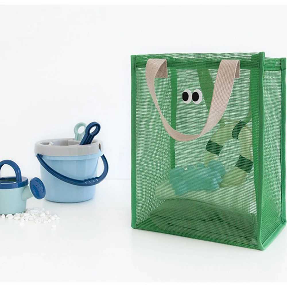 New Cute Travel Organizer Makeup Storage Bag Womens Breathable Mesh Makeup Bag Swimming BagXJ250415