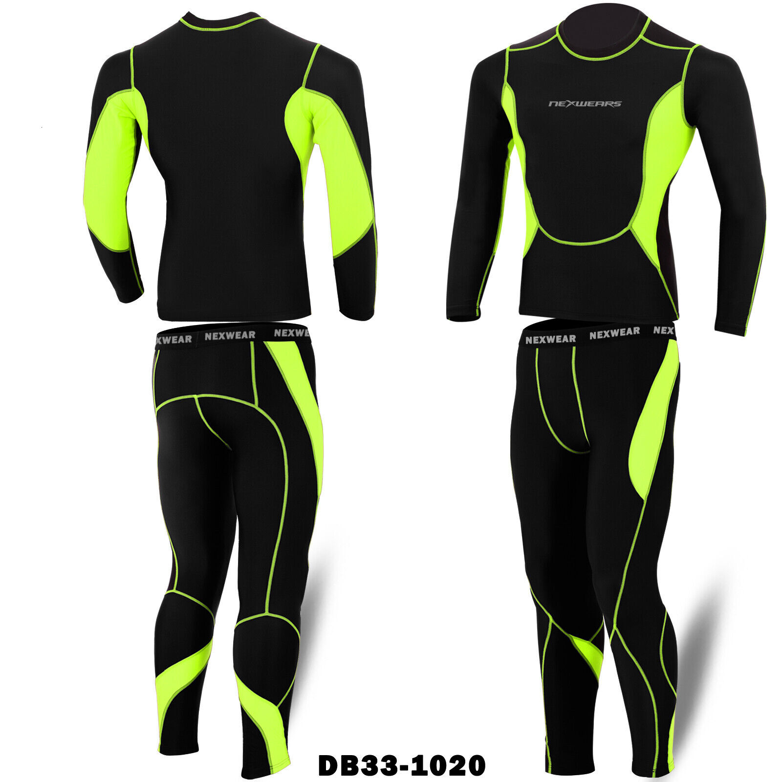 Compression Sports Mens Activewear Suit Cycg Base Layer Tops Under Tights